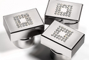 HotFix enables patterns of Swarovski gemstones to be affixed to plastics packaging